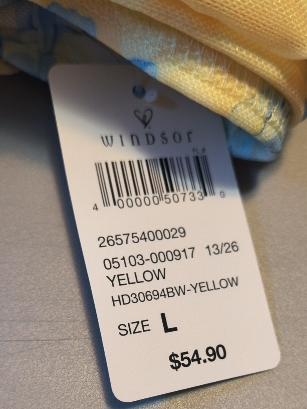 Windsor Chasing Sunlight Floral Cutout Maxi Dress Yellow Size L NWT - Picture 15 of 15